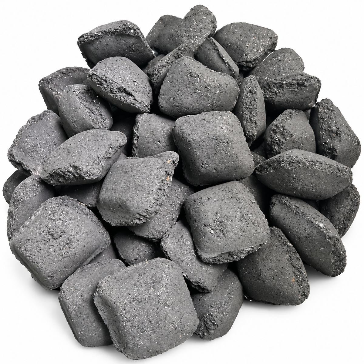 PureQ Premium Coco-Shell Charcoal Briquettes