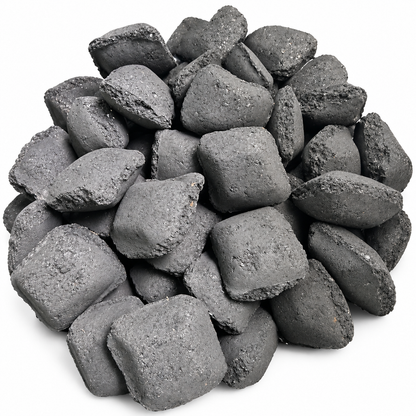 PureQ Premium Coco-Shell Charcoal Briquettes